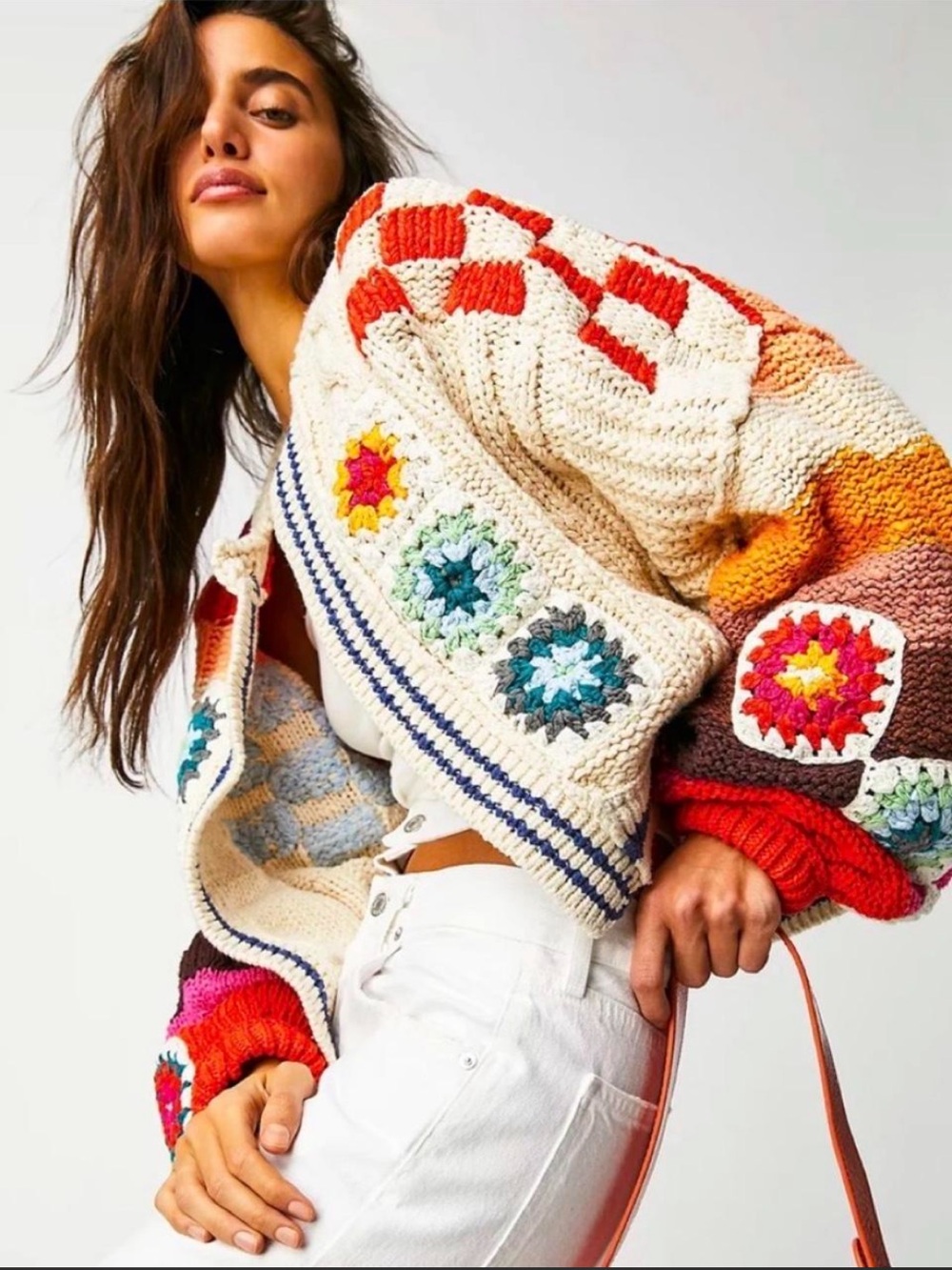 Free People clear skies cardigan MSRP $328 NWT